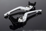 SPEEDRA(エスエスケイ スピードラ)｜アジャストレバー 3D可倒式 Mシルバー/Mブラック MT-09TRACER 15-18｜LVDM039SR-BK