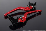 SPEEDRA(エスエスケイ スピードラ)｜アジャストレバー 3D可倒式 Mレッド/Mブラック MT-09TRACER 15-18｜LVDM039RD-BK