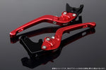 SPEEDRA(エスエスケイ スピードラ)｜アジャストレバー 3D可倒式 Mレッド/Mレッド MT-09TRACER 15-18｜LVDM039RD-RD
