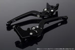 【エスエスケイ スピードラ】アジャストレバー 3D可倒式 Mブラック/Mブラック GSX-R1000/R 09-18 GSX-S1000/F 15-18 LVDM053BK-BK
