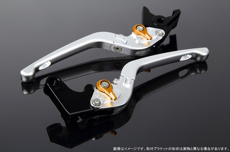 【エスエスケイ スピードラ】アジャストレバー 3D可倒式 Mシルバー/Mゴールド Scrambler Sixty2 LVDM060SR-GD