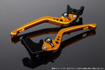 【エスエスケイ スピードラ】アジャストレバー 3D ロング        Mゴールド/Mブラック NS-1 Monkey125 GROM 13-16 CBR250R MC41 LVEM003GD-BK