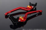 エスエスケイ スピードラ｜アジャストレバー 3D ロング Mレッド/Mゴールド CB650F RC83/NC750S RC88｜LVEM009RD-GD
