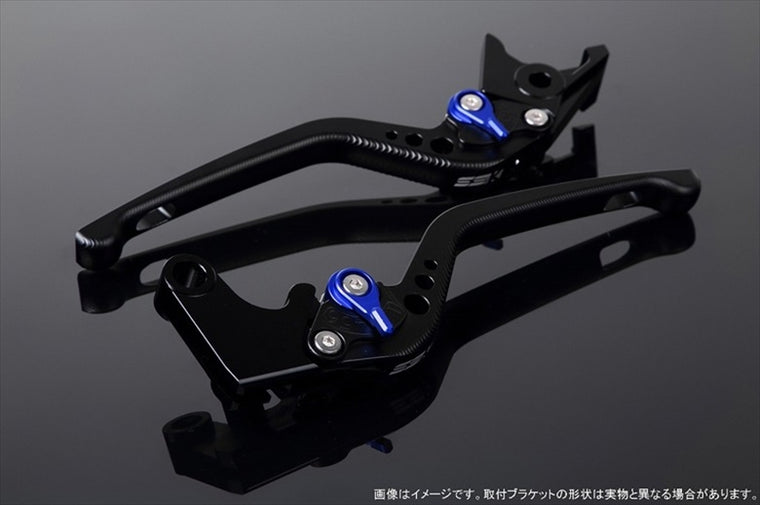 エスエスケイ スピードラ｜アジャストレバー 3D ロング Mブラック/Mブルー CB400SF Revo/CB400SB NC42 ABS車 -13｜LVEM013BK-BE