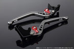エスエスケイ スピードラ｜アジャストレバー 3D ロング Mチタン/Mレッド CB400SF Revo/CB400SB NC42 ABS車 -13｜LVEM013TM-RD
