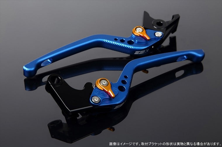 エスエスケイ スピードラ｜アジャストレバー 3D ロング Mブルー/Mゴールド CB400SF Revo/CB400SB NC42 ABS車 -13｜LVEM013BE-GD