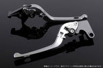 【エスエスケイ スピードラ】アジャストレバー 3D可倒式 シルバー/ブラック NINJA ZX-10R 16-18 KA0406767-BK