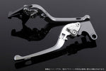 【エスエスケイ スピードラ】アジャストレバー 3D可倒式 シルバー/チタン NINJA ZX-10R 16-18 KA0406767-TM