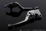 【エスエスケイ スピードラ】アジャストレバー 3D可倒式 チタン/ブラック NINJA ZX-10R 16-18 KA0406771-BK