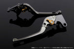 【エスエスケイ スピードラ】アジャストレバー 3D可倒式 チタン/ゴールド NINJA ZX-10R 16-18 KA0406771-GD