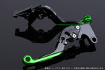 【エスエスケイ スピードラ】アジャストレバー 可倒延長式 ブラック/ブラック/グリーン CB650F RC83 CBR650F RC83 HO0406689-BKGN