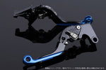 【エスエスケイ スピードラ】アジャストレバー 可倒延長式 ブラック/チタン/ブルー CB650F RC83 CBR650F RC83 HO0406689-TMBE