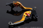 【エスエスケイ スピードラ】アジャストレバー 可倒延長式 ゴールド/レッド/チタン CB650F RC83 CBR650F RC83 HO0406691-RDTM
