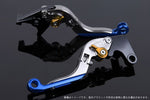 【エスエスケイ スピードラ】アジャストレバー 可倒延長式 チタン/ゴールド/ブルー CB650F RC83 CBR650F RC83 HO0406694-GDBE