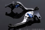 【エスエスケイ スピードラ】アジャストレバー 可倒延長式 チタン/ブルー/ブラック CB650F RC83 CBR650F RC83 HO0406694-BEBK