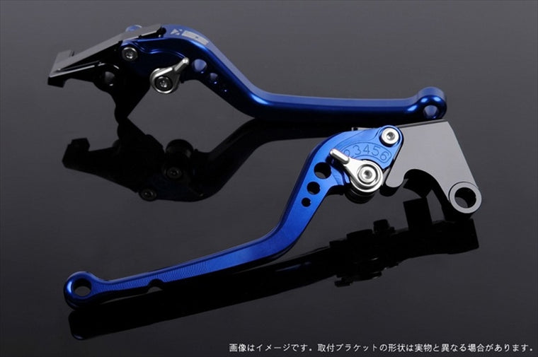 【エスエスケイ スピードラ】アジャストレバー スタンダード ロング ブルー/シルバー CB650/CBR RC83 NC750S/X RC88/RC90 HO0406657-SR