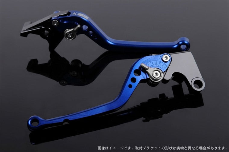 【エスエスケイ スピードラ】アジャストレバー スタンダード ロング ブルー/チタン CB650/CBR RC83 NC750S/X RC88/RC90 HO0406657-TM