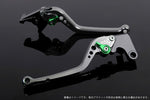 【エスエスケイ スピードラ】アジャストレバー スタンダード ロング チタン/グリーン CB650/CBR RC83 NC750S/X RC88/RC90 HO0406659-GN