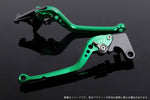 【エスエスケイ スピードラ】アジャストレバー スタンダード ロング グリーン/チタン CB650/CBR RC83 NC750S/X RC88/RC90 HO0406660-TM