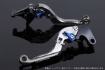 SPEEDRA(エスエスケイ スピードラ)｜アジャストレバー 可倒延長式 チタン/ブルー/チタン 125DUKE 200DUKE 250DUKE -16｜KT0406435-BETM
