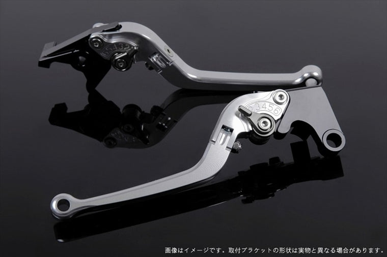 【エスエスケイ スピードラ】アジャストレバー スタンダード可倒式 シルバー/チタン 125/200/250/390DUKE KT0406389-TM