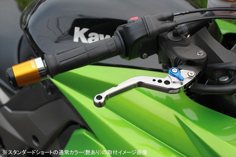 SPEEDRA(エスエスケイ スピードラ)｜アジャストレバー スタンダード ショート ブルー/グリーン YZF-R1 15-24｜YA0406454-GN