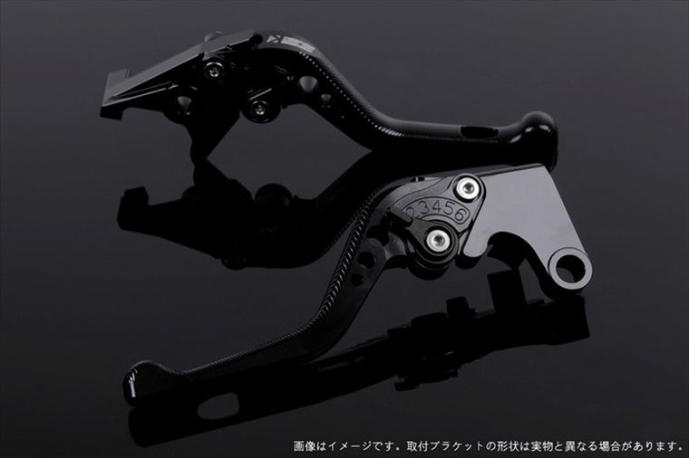 【エスエスケイ スピードラ】アジャストレバー 3Dショート グリーン/ブラック ZOOMER-X PCX JF28/56 PCX150 KF12/18 HO0406303-BK