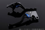 【エスエスケイ スピードラ】アジャストレバー 3Dショート グリーン/ブルー ZOOMER-X PCX JF28/56 PCX150 KF12/18 HO0406303-BE