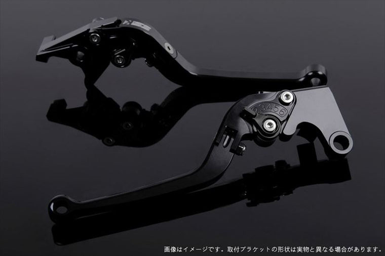 【エスエスケイ スピードラ】アジャストレバー スタンダード可倒式 ブラック/ブラック 1400GTR/CONCOURS14 07-16 ZZR1400 06-11 KA0400670-BK