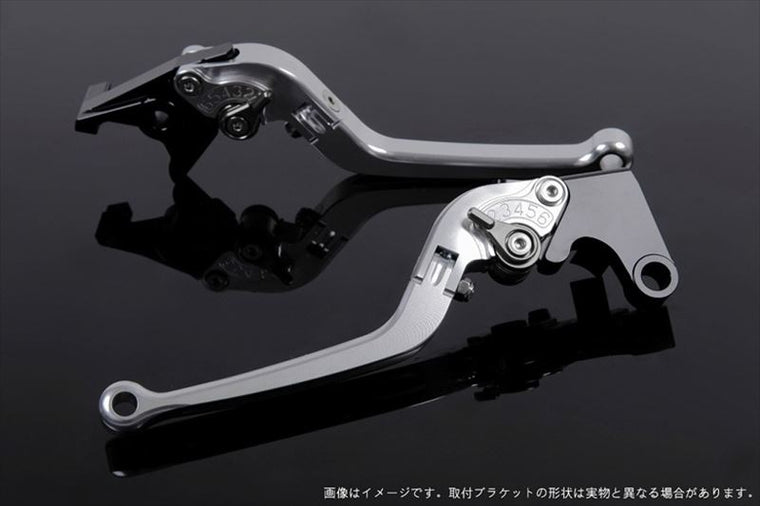 【エスエスケイ スピードラ】アジャストレバー スタンダード可倒式 シルバー/チタン 1400GTR/CONCOURS14 07-16 ZZR1400 06-11 KA0400671-TM