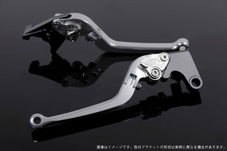 【エスエスケイ スピードラ】アジャストレバー スタンダード可倒式 シルバー/シルバー VFR750R RC30 RVF750 VFR800 RC46 02-13 HO0402406-SR