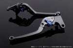【エスエスケイ スピードラ】アジャストレバー スタンダード可倒式 チタン/ブルー 1400GTR/CONCOURS14 07-16 ZZR1400 06-11 KA0402961-BE
