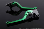【エスエスケイ スピードラ】アジャストレバー スタンダード可倒式 グリーン/ブラック 1400GTR/CONCOURS14 07-16 ZZR1400 06-11 KA0402963-BK