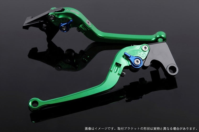 エスエスケイ スピードラ｜アジャストレバー スタンダード可倒式 グリーン/ブルー CBR600F PC41 11- CB600F PC41 07-｜HO0403002-BE