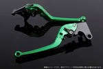【エスエスケイ スピードラ】アジャストレバー スタンダード可倒式 グリーン/ブラック VFR750R RC30 RVF750 VFR800 RC46 02-13 HO0403038-BK