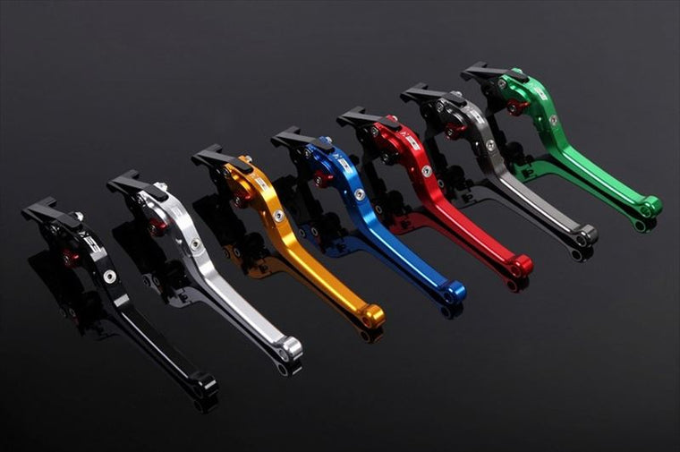 【エスエスケイ スピードラ】アジャストレバー スタンダード可倒式 ブルー/ブラック 1400GTR/CONCOURS14 07-16 ZZR1400 06-11 KA0400672-BK