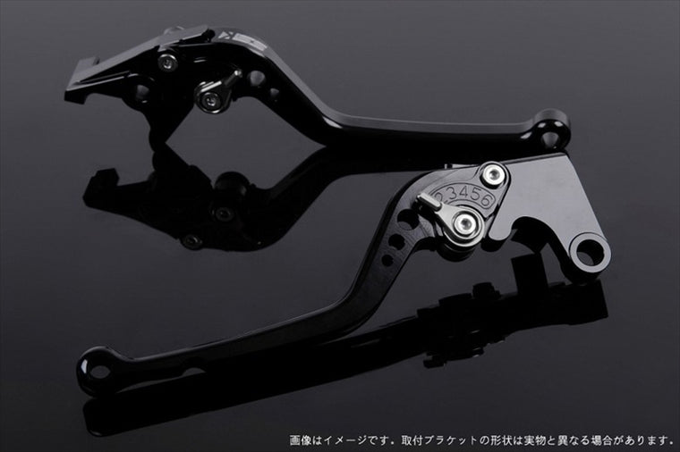 【エスエスケイ スピードラ】アジャストレバー スタンダード ロング ブラック/チタン GSX-R600/750 06-10 GSX-R1000 05-06 SU0403724-TM