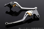 【エスエスケイ スピードラ】アジャストレバー スタンダード ロング シルバー/ゴールド Z750 07-11 Z800 13-16 KA0403746-GD