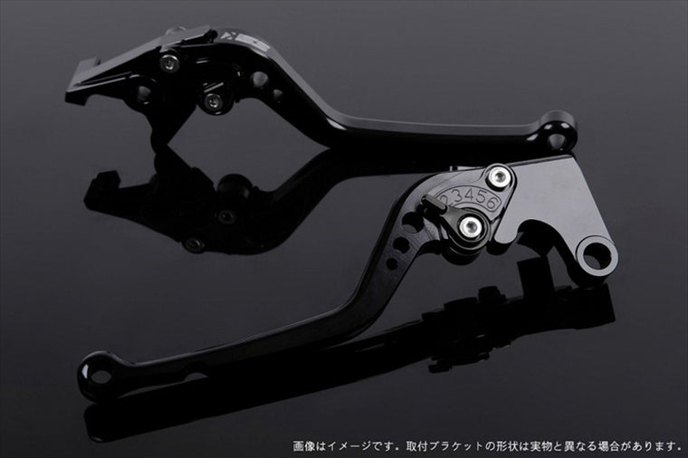 【エスエスケイ スピードラ】アジャストレバー スタンダード ロング  ブラック/ブラック VFR750R RC30 RVF750 VFR800 RC46 02-13 HO0403752-BK