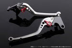 【エスエスケイ スピードラ】アジャストレバー スタンダード ロング  シルバー/レッド VFR750R RC30 RVF750 VFR800 RC46 02-13 HO0403753-RD