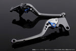 【エスエスケイ スピードラ】アジャストレバー スタンダード ロング チタン/ブルー 1400GTR 07-16 ZZR1400 06-11 KA0403589-BE