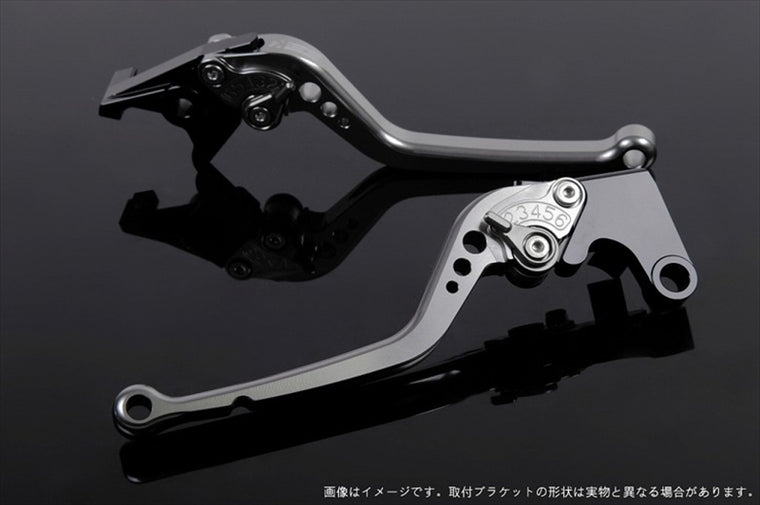 【エスエスケイ スピードラ】アジャストレバー スタンダード ロング チタン/チタン 1400GTR 07-16 ZZR1400 06-11 KA0403589-TM