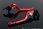 【エスエスケイ スピードラ】アジャストレバー スタンダード ロング  レッド/シルバー NINJA400R 11-13 NINJA400 14-17 KA0403602-SR