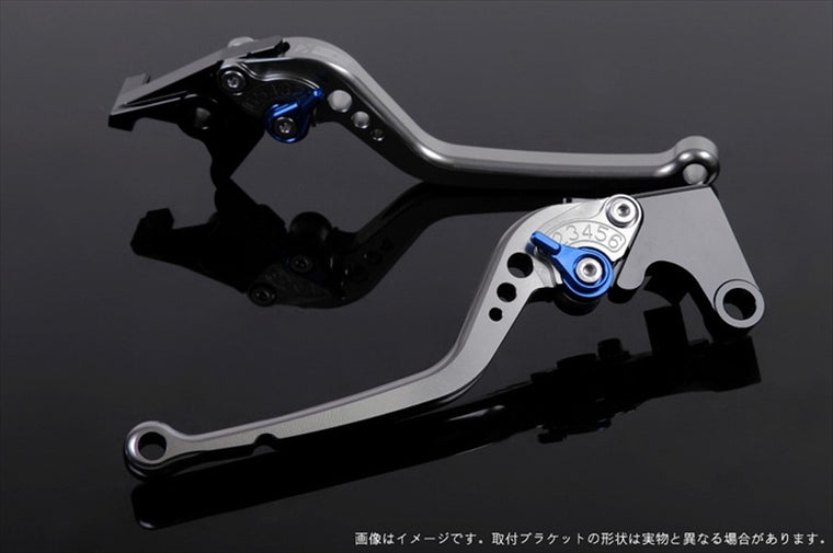 【エスエスケイ スピードラ】アジャストレバー スタンダード ロング チタン/ブルー CBR600F PC41 11- CB600F PC41 07- HO0403680-BE