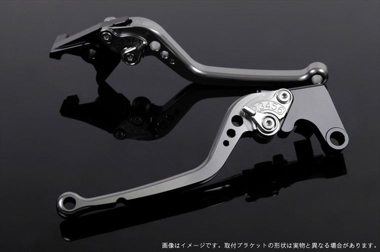 【エスエスケイ スピードラ】アジャストレバー スタンダード ロング チタン/シルバー RGV250γVJ21A/22A GSX250S GSX400S SU0403743-SR
