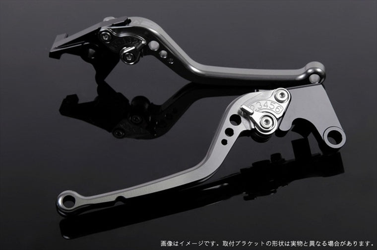 【エスエスケイ スピードラ】アジャストレバー スタンダード ロング  チタン/シルバー VFR750R RC30 RVF750 VFR800 RC46 02-13 HO0403757-SR