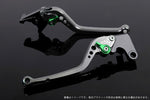 【エスエスケイ スピードラ】アジャストレバー スタンダード ロング  チタン/グリーン VFR750R RC30 RVF750 VFR800 RC46 02-13 HO0403757-GN