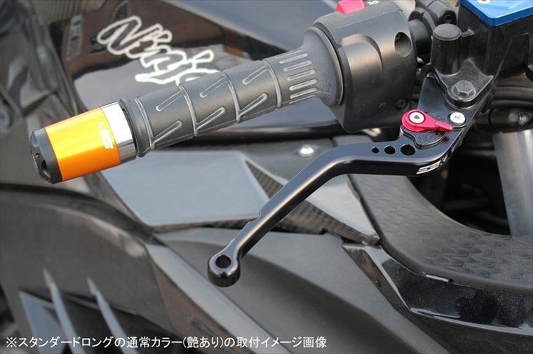 【エスエスケイ スピードラ】アジャストレバー スタンダード ロング  ブルー/レッド NINJA400R 11-13 NINJA400 14-17 KA0403601-RD