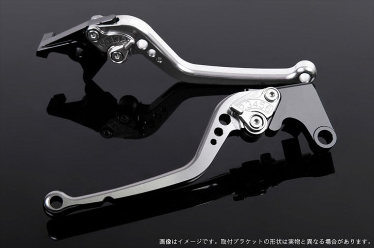 【エスエスケイ スピードラ】アジャストレバー スタンダード ロング シルバー/シルバー RGV250γVJ21A/22A GSX250S GSX400S SU0403739-SR