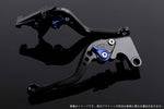 【エスエスケイ スピードラ】アジャストレバー スタンダード ショート ブラック/ブルー 1400GTR 07-16 ZZR1400 06-11 KA0403857-BE